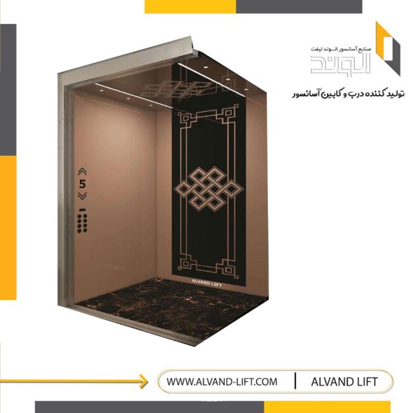 کابین آسانسور مدل AL-04 - تصویر 4